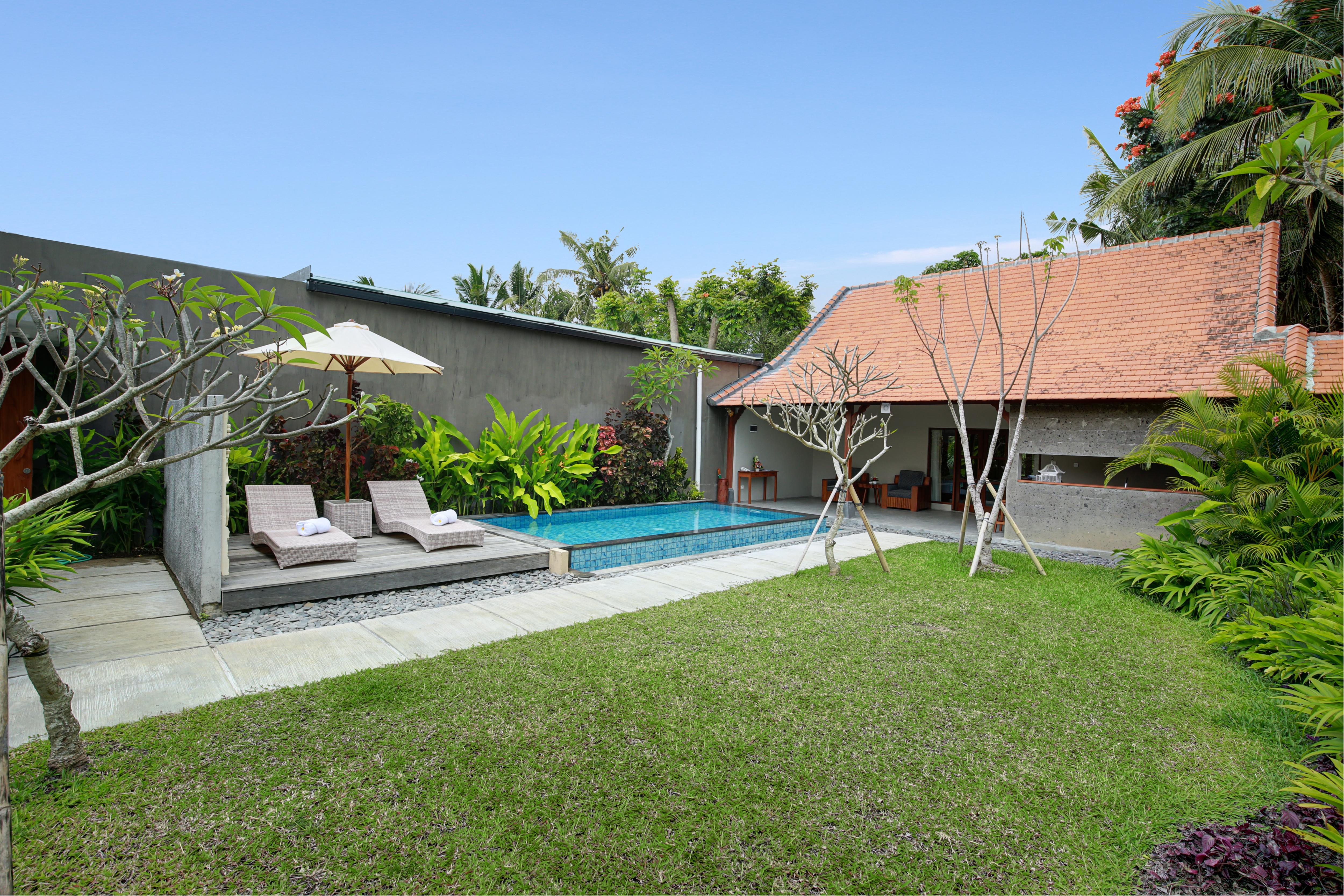 Sativa Villas Ubud With Private Pool Exterior photo