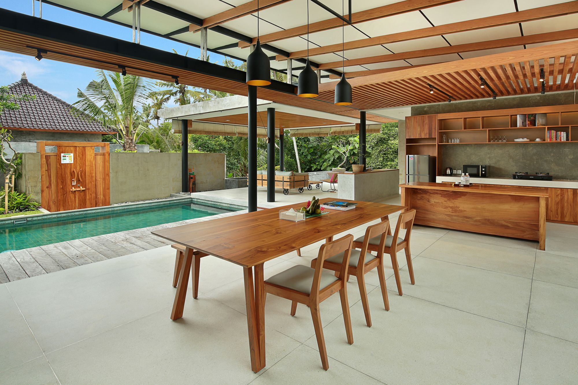 Sativa Villas Ubud With Private Pool Exterior photo