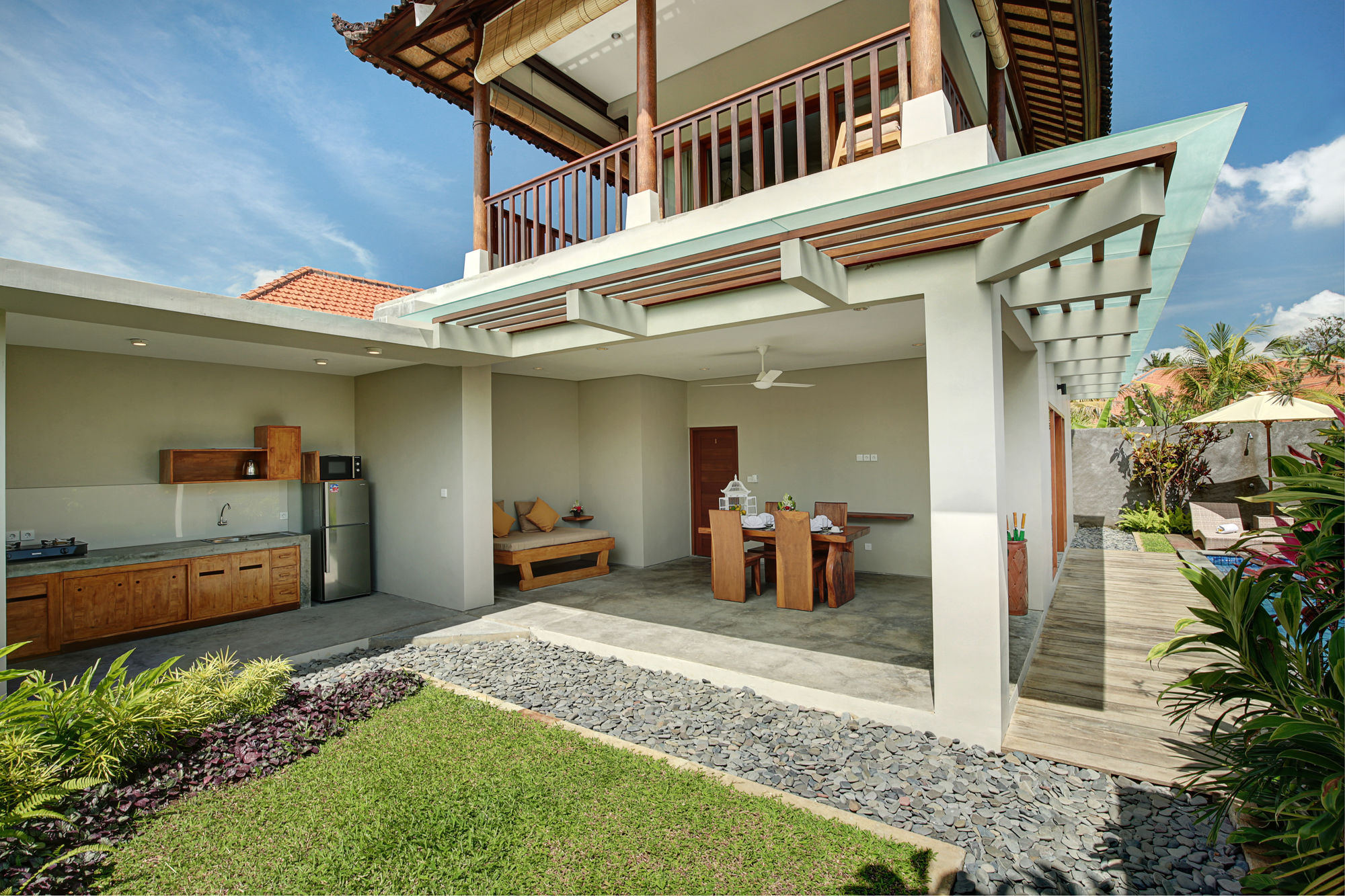 Sativa Villas Ubud With Private Pool Exterior photo